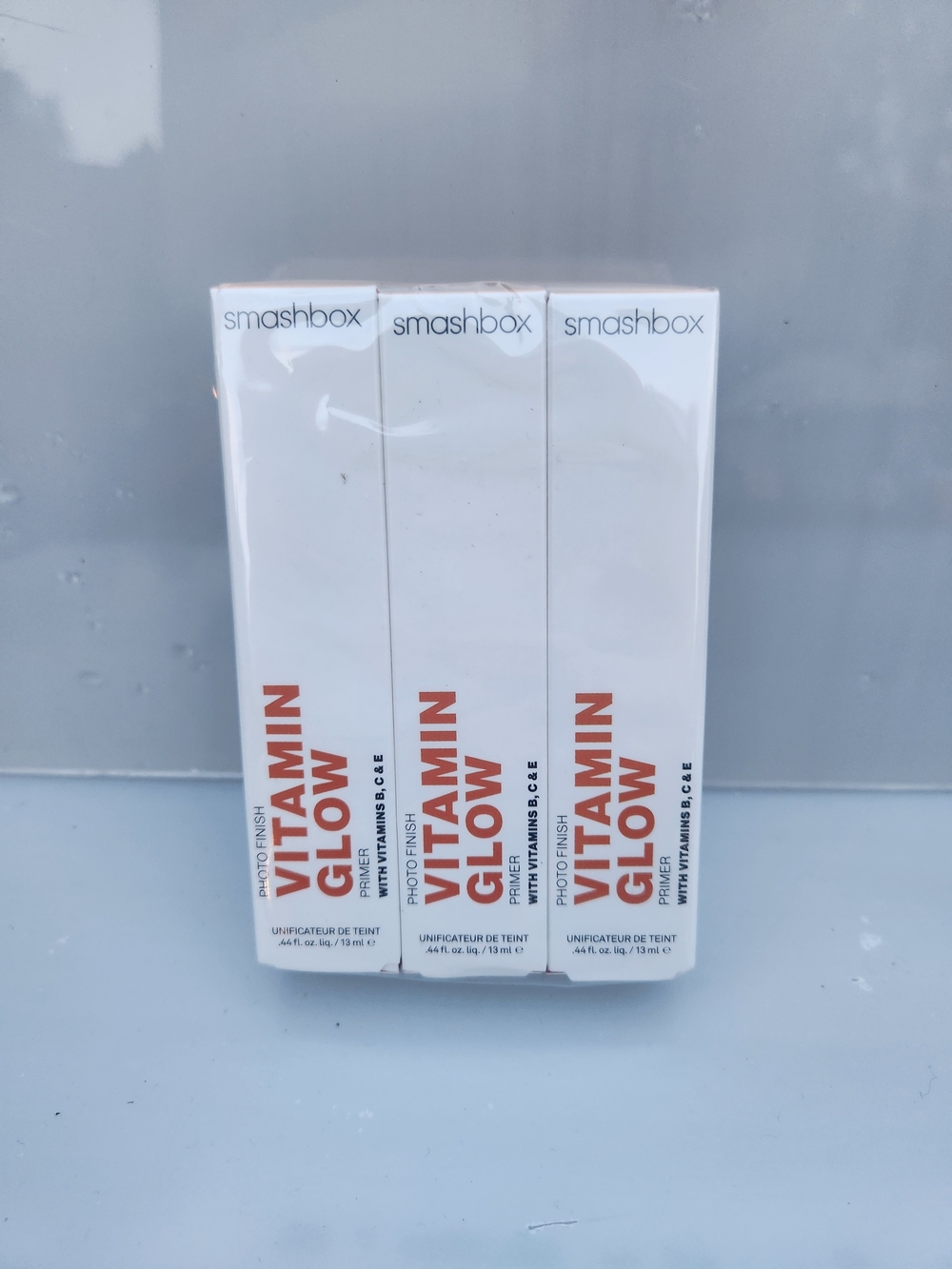 Smashbox Vitamin Glow Primer 3 Pack Lot